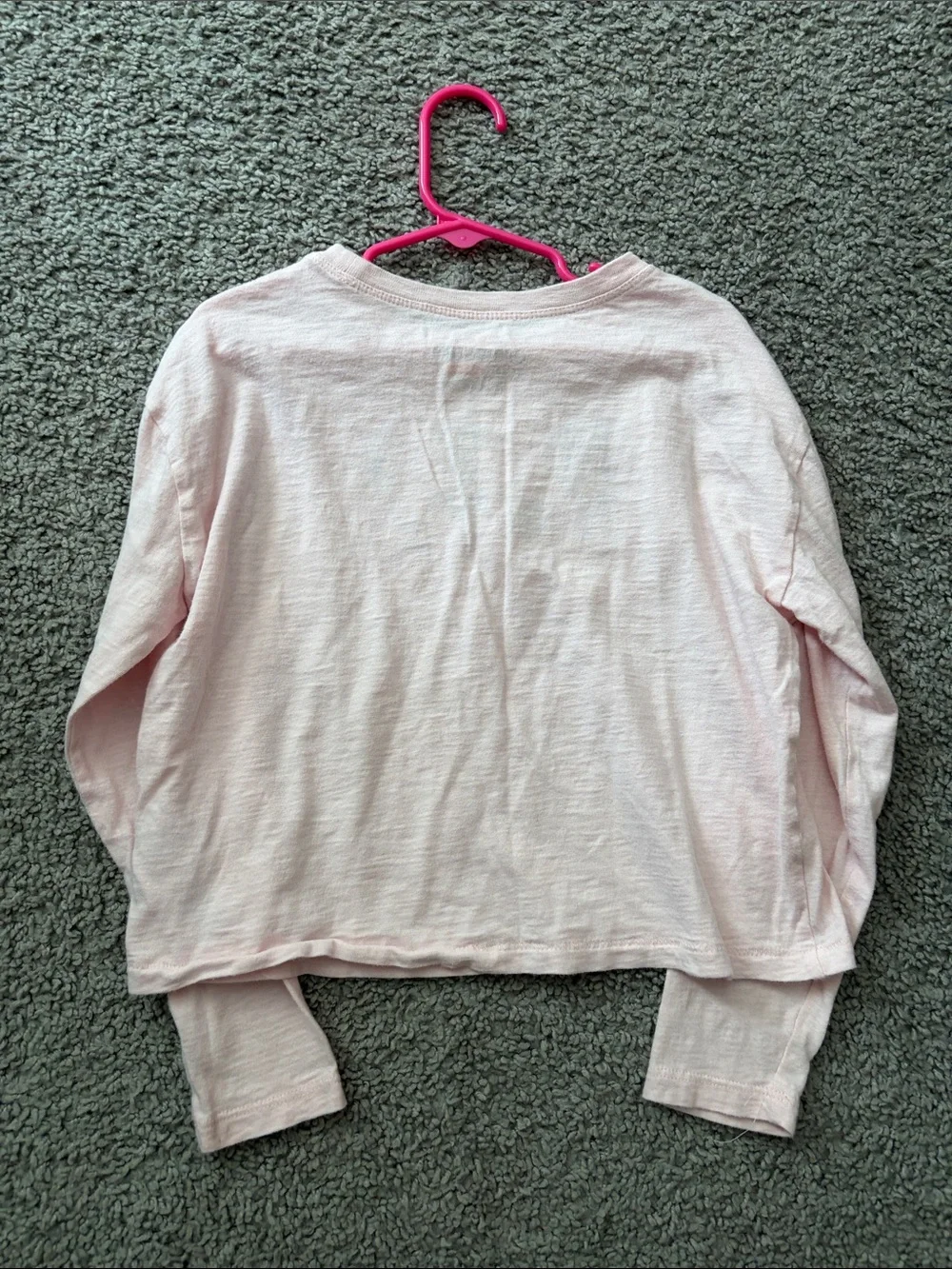 Crewcuts Light Pink Long-Sleeve 'New York' Graphic Tee
